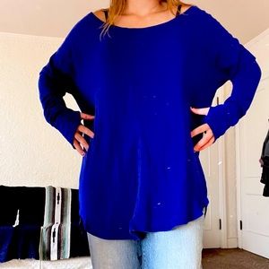 Athleta Sweatshirt Royal Blue